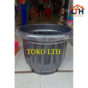 Pot  Ebony 60cm - Hitam