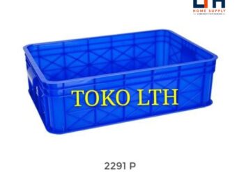 CONTAINER BOX INDUSTRI SERBAGUNA 2291 P GREEN LEAF / KOTAK BAK WADAH 2291P