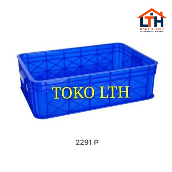 1-1019-1.jpg CONTAINER BOX INDUSTRI SERBAGUNA 2291 P GREEN LEAF / KOTAK BAK WADAH 2291P