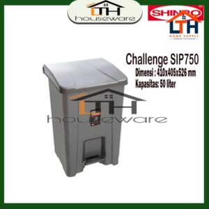 1-1020-1.jpg TEMPAT SAMPAH INJAK SEGI 50 LITER-CHALLENGE-SHINPO PLASTIK SIP750-TONG SAMPAH INJAK