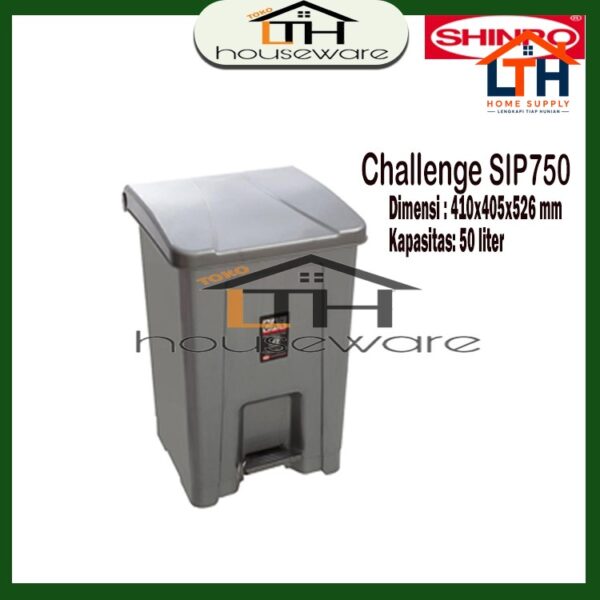 1-1020-1.jpg TEMPAT SAMPAH INJAK SEGI 50 LITER-CHALLENGE-SHINPO PLASTIK SIP750-TONG SAMPAH INJAK