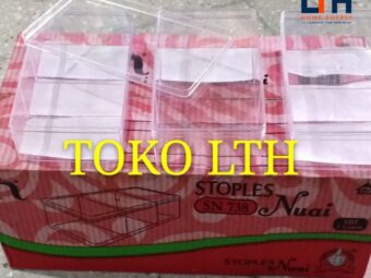 1-1021-1.jpg PER 12 PCS TOPLES KUE KERING PERSEGI SEKAT 3 NUAI SN 738 KELER MIKA PLASTIK STOPLES KUKIS COKLAT