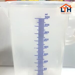 1-1026-1.jpg GELAS UKUR / TAKAR / PLASTIK 3000 ml GREEN LEAF/ MEASURING CUP