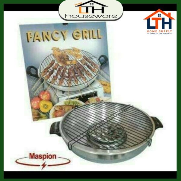 1-1049-1.jpg MASPION FANCY GRILL/ALAT PANGGANG 33 cm / PEMANGGANG BBQ SERBAGUNA