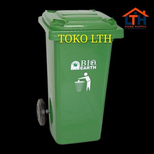 1-1053-1.jpg TEMPAT SAMPAH 100 LTR BIO SEGI GREEN LEAF 2310 / TONG SAMPAH 100 LITER RODA