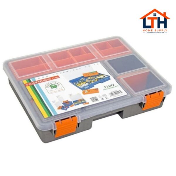 1-1054-1.jpg KOTAK PERKAKAS 1447 FLINT ORGANIZER KIT / KOTAK SERBAGUNA / TOOL BOX