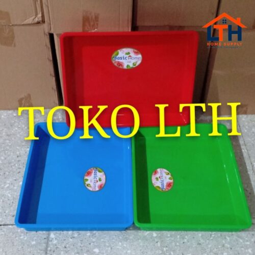 1-1058-1.jpg NAMPAN BAKI SAJI SEGI TRAY NO 20 BASIC HOME LION STAR PLASTIK T-46 T46 LS
