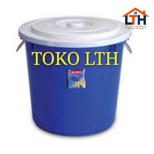 1-1065-1.jpg EMBER TUTUP 50 LITER LION STAR PLASTIK GAGANG KAWAT TONG AIR EMBER BESAR