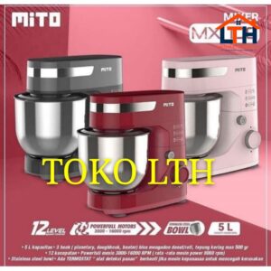 1-1073-1.jpg MITO STAND MIXER MX100 5 LITER / MIXER KOM COM DUDUK MX 100 5L GARANSI