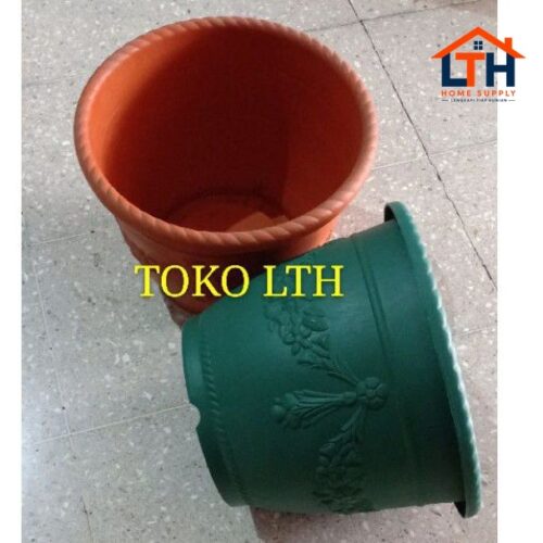 1-1078-1.jpg POT PLASTIK GLORY 50 CM WARNA / POT TANAMAN / POT BUNGA