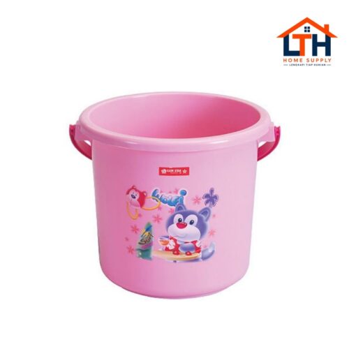 1-1079-1.jpg EMBER GAGANG PLASTIK 3 GALON LION STAR ELEGANT POLOS TANPA TUTUP