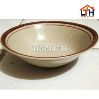 PER 6 PCS MANGKOK POLET 7 KERAMIK / MANGKOK SOTO / RINGKOK MIE