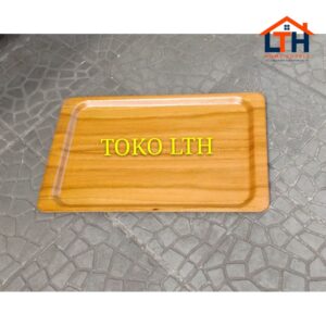 1-1092-1.jpg BAKI KAYU PERSEGI SEGI BESAR / NAMPAN TRAY PERSEGI KAYU