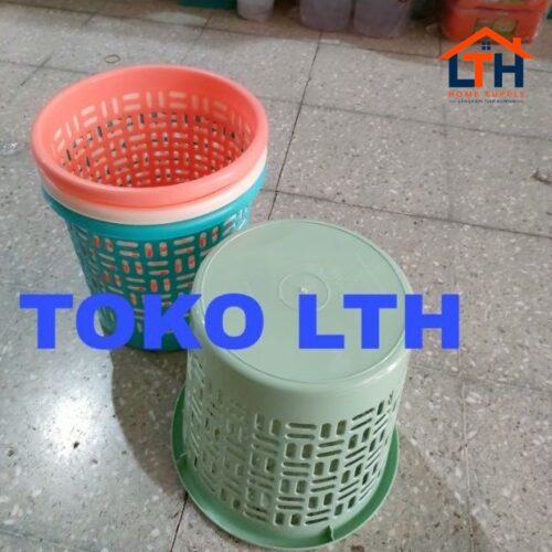 1-1096-1.jpg KERANJANG SAMPAH PLASTIK WARNA / TEMPAT SAMPAH
