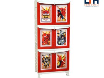 1-111-1.jpg LEMARI PAKAIAN PLASTIK SUSUN 3 NAPOLLY BCBC 163 SPIDERMAN