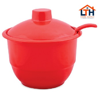 1-1112-1.jpg TEMPAT SAOS SAMBAL MELAMINE TUTUP PLUS SENDOK - GOLDEN DRAGON T0103