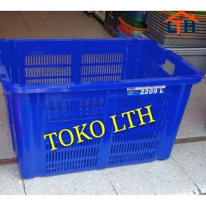 1-1133-1.jpg CONTAINER KERANJANG INDUSTRI SERBAGUNA 2209L GREEN LEAF 2209 L KRAT LUBANG