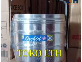 1-1143-1.jpg RANTANG TENONG 30 CM SUSUN 3 ORCHID ALUMUNIUM PANCI BASKOM SUSUN JINJING T S3 30CM