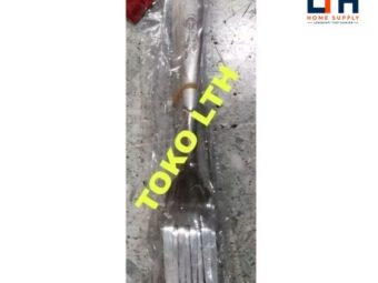 1-1149-1.jpg PER 12 PCS GARPU MAKAN STAINLESS STEEL TEBAL MOTIF BINTANG