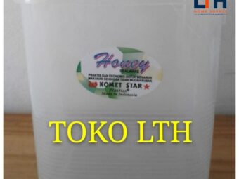 TOPLES HONEY 1 KG KOMET STAR KOTAK SEGI WADAH GULA KUE CEMILAN