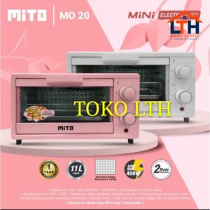 1-1164-1.jpg OVEN LISTRIK MITO MINI MO 20 ELECTRIC MO20 11 LITER GARANSI RESMI LOW WATT