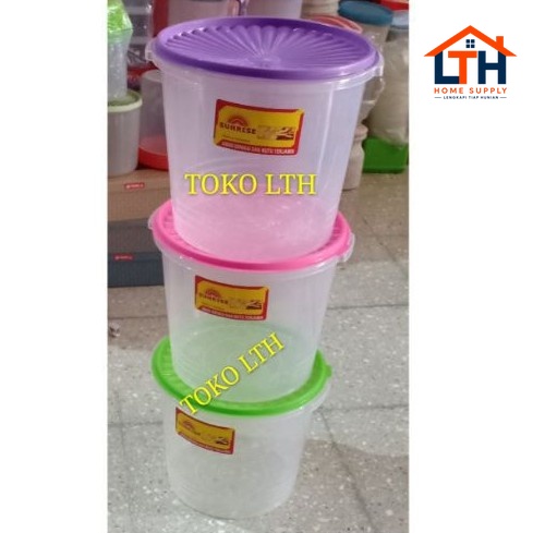 TOPLES PLASTIK 5 LITER MURAH SEALWARE KELER WADAH PEYEK KUE KERUPUK JUMBO 5L