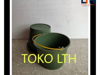 EMBER COR HIJAU 12 PLASTIK ANTI PECAH EMBER TIMBA KECIL
