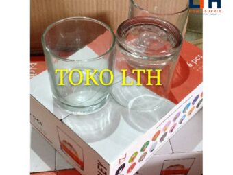 PER 6 PCS GELAS MINUM WINE JUS CAFE BIR WHISKY BARLEY PJ19-11 CITINOVA KACA BELING 325 ML
