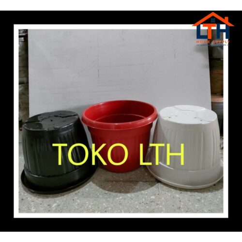 POT BUNGA TANAMAN 25 30 PLASTIK BLINK