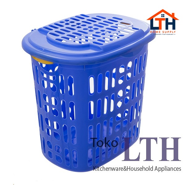 1-12-1.jpg KERANJANG PAKAIAN COSMIC SHINPO SIP327 / WADAH TEMPAT BAJU CUCIAN TUTUP LAUNDRY