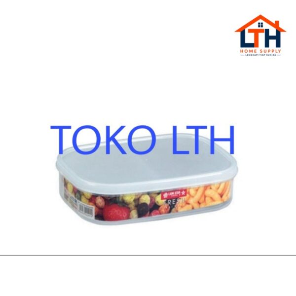 1-1205-1.jpg KOTAK TEMPAT MAKANAN TRANSPARAN SW 24 FRESH SEALWARE 610 ML SW24