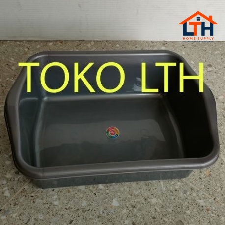 1-1215-1.jpg BAK SEGI 303 SILVER ABU KOMET BASKOM PERSEGI KOTAK TAHU BAK PASIR KUCING