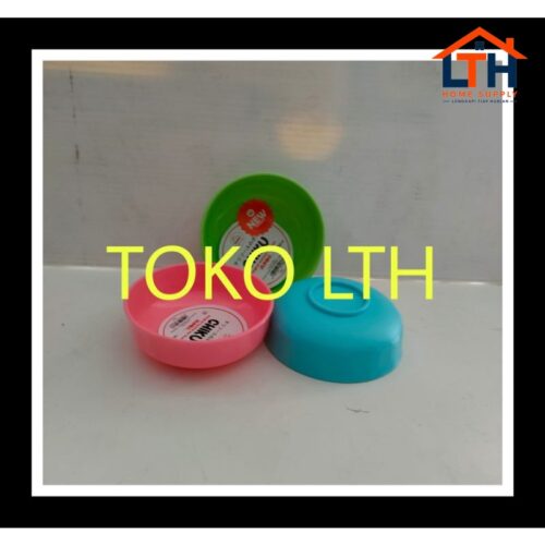 3 PCS MANGKUK SAMBAL ACAR PISIN MANGKOK KECIL PLASTIK CHIKU 125 ML HOMMY 3750