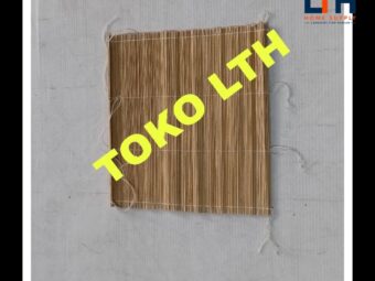 GULUNGAN SUSHI ROLL MAT TIKAR BAMBU PENGGULUNG SUSHI ROLLING MAT