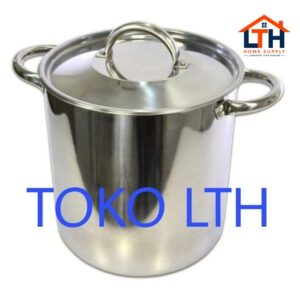 PANCI STOCKPOT STAINLESS 30 QT SUPRA BULENG TONG AIR DANDANG