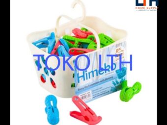 JEPITAN BAJU PAKAIAN HIMEKO 36 PCS HOMMY CAPITAN BAJU JEPIT JEMURAN