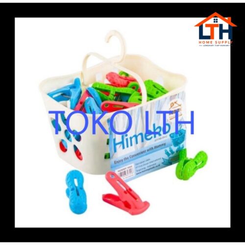 JEPITAN BAJU PAKAIAN HIMEKO 36 PCS HOMMY CAPITAN BAJU JEPIT JEMURAN