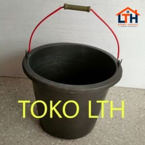 1-1245-1.jpg EMBER COR TIMBA 20 HITAM KARET PLASTIK TEBAL ANTI PECAH