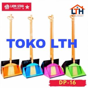 SAPU PENGKI SET VIVIAN 130 DUSTPAN SET DP16 LION STAR SEROKAN SAMPAH DP 16