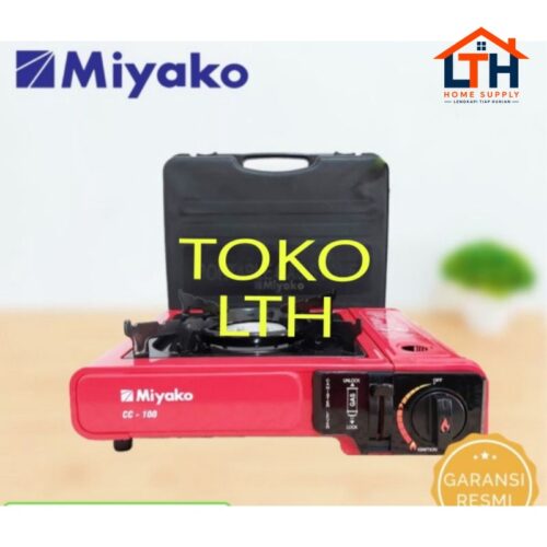 KOMPOR GAS PORTABLE 1 SATU TUNGKU MIYAKO CC100 CC 100 TRAVEL CC200