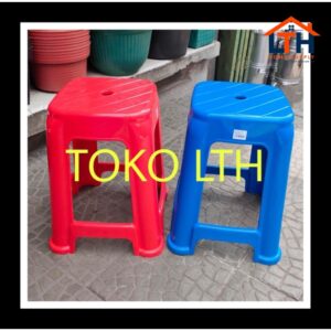 1-1267-1.jpg BANGKU BASO PLASTIK AMANA BHG1 HIGH STOOL BASIC HOME LION STAR KURSI TINGGI