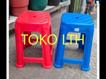 1-1267-1.jpg BANGKU BASO PLASTIK AMANA BHG1 HIGH STOOL BASIC HOME LION STAR KURSI TINGGI