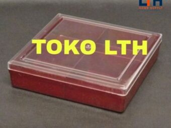 TOPLES CANDY BOX 717 HARDTOP TOPLES KUE KERING SEGI KOTAK SEKAT 4 PERMEN KACANG