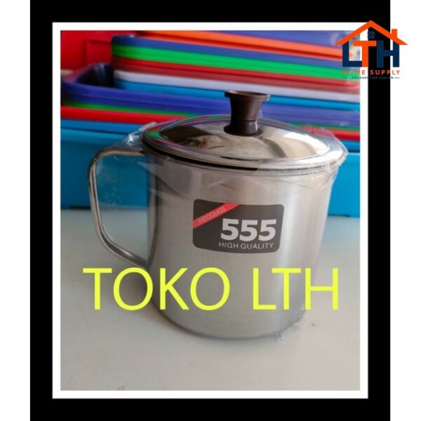 MUG 10 12 CM GELAS CANGKIR STAINLESS STEEL