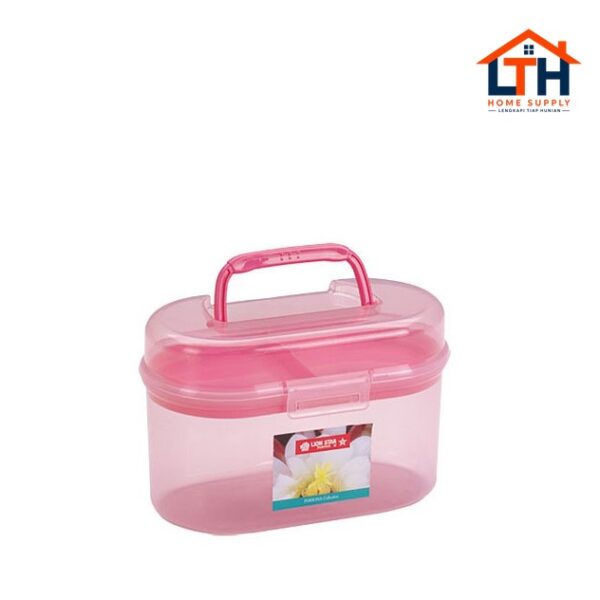 KOTAK JINJING SERBAGUNA TRANSPARANT- PERSONA CASE 007-LION STAR SB-35