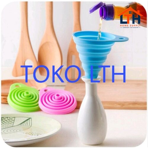 Corong Lipat Fleksibel Silikon