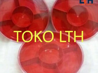 1-1284-1.jpg TOPLES KUE SEKAT 5 CANDY TRAY NUAI TN 879 TN878 STOPLES KACANG COKLAT PLASTIK