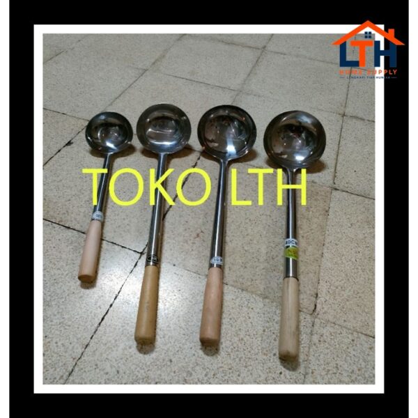 1-1285-1.jpg SINDUK IRUS CENTONG SAYUR KUAH MIE BASO STAINLESS LADLE SUP