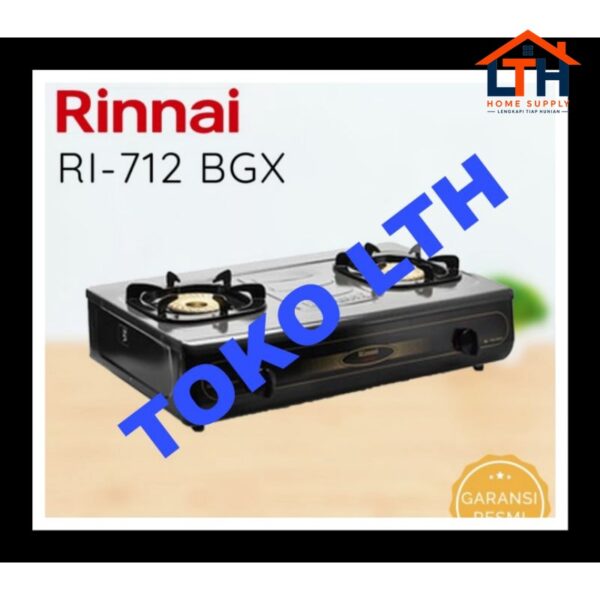 1-1297-1.jpg KOMPOR GAS 2 TUNGKU RINNAI RINAI RI 712 BGX RI712BGX API TORNADO