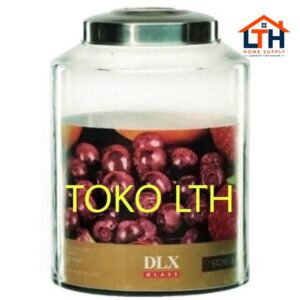 1-1305-1.jpg TOPLES KACA ASINAN 1 SEAL 15 LITER DLX CANISTER JAR BESAR JUMBO MANISAN